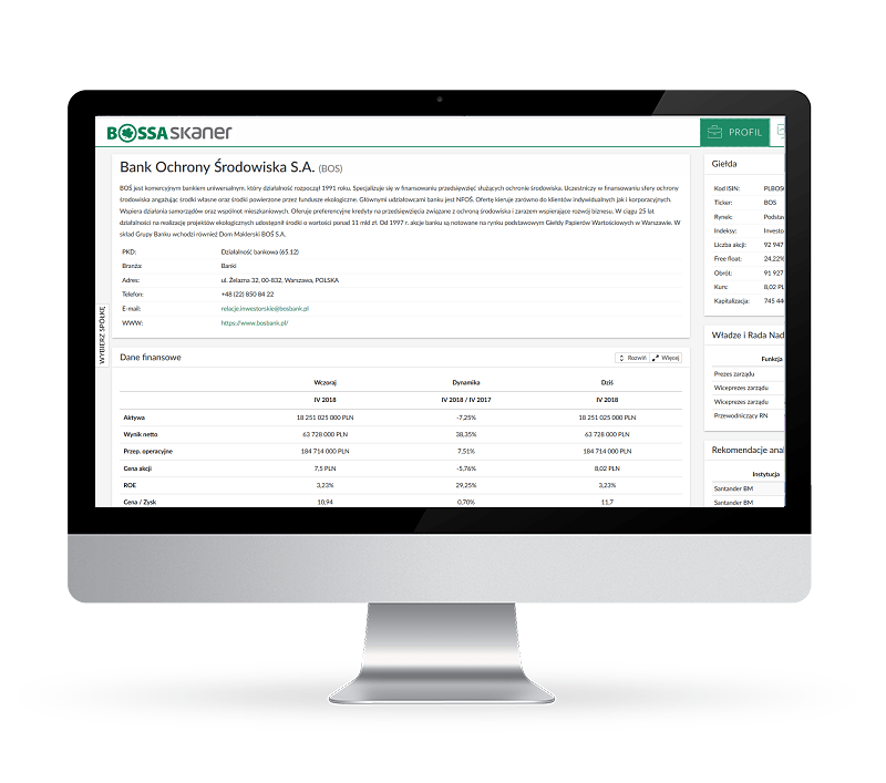 screen programu Amibroker